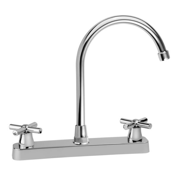 Mezclador Lavaplatos 8"" Lavaplatos en ABS Manija Tipo Cruceta