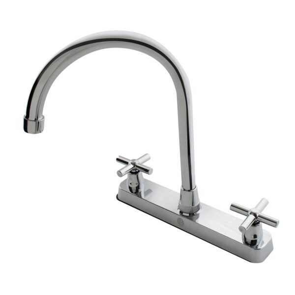 Mezclador Lavaplatos 8"" Lavaplatos en ABS Manija Tipo Cruceta