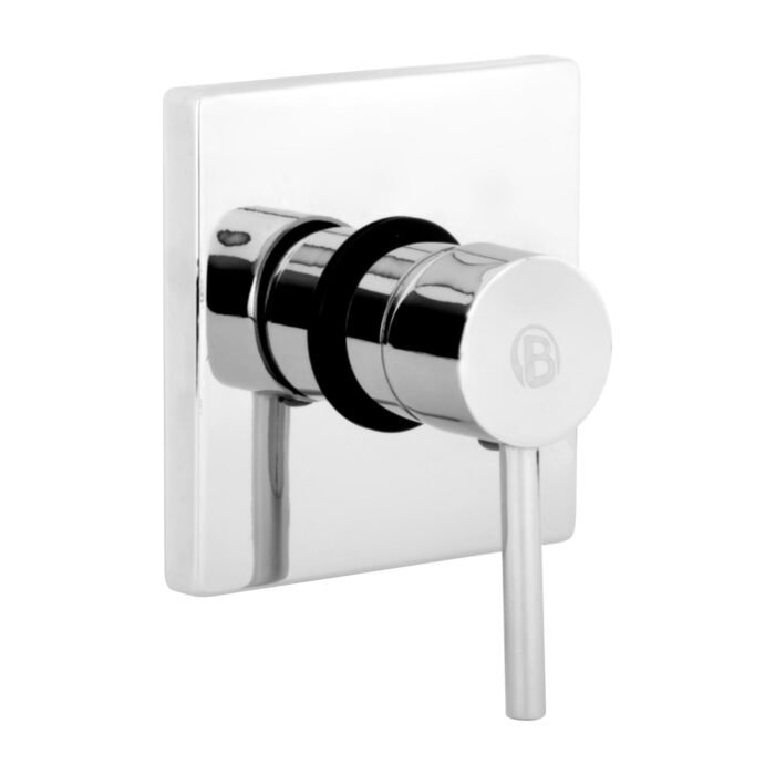Registro Monocontrol Ducha en Bronce Manija Redonda en Zinc