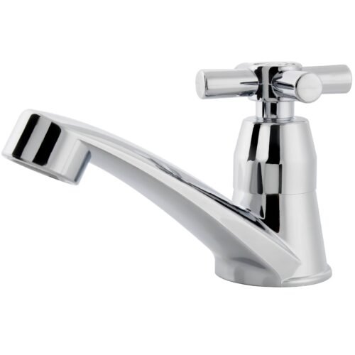 Llave Lavamanos Sencilla Tipo Cruceta