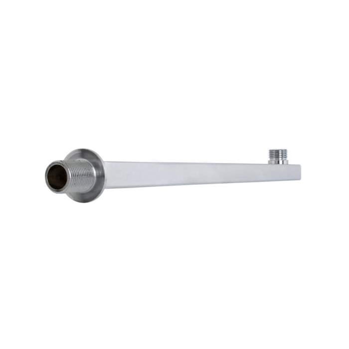 Tubo de Regadera Cuadrado en Acero Inoxidable 40cm