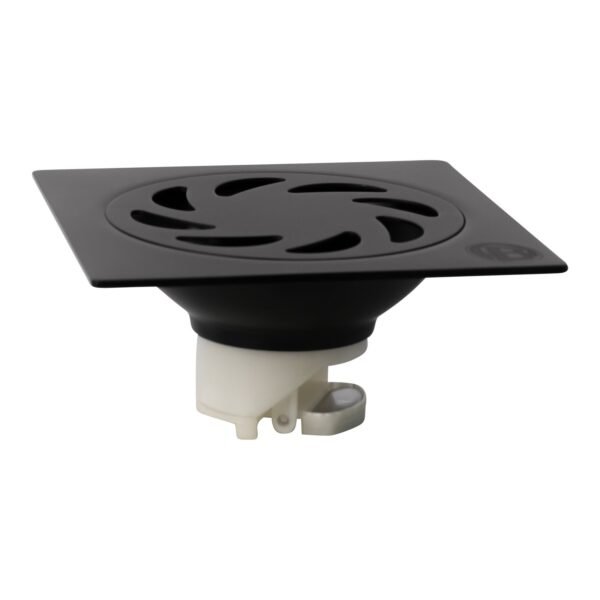 Rejilla para Piso en Acero Inoxidable Color Negro 10cm x 10cm x 4.5cm D-3