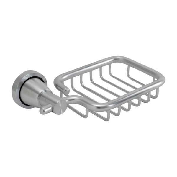 Jabonera en Aluminio Base Redonda