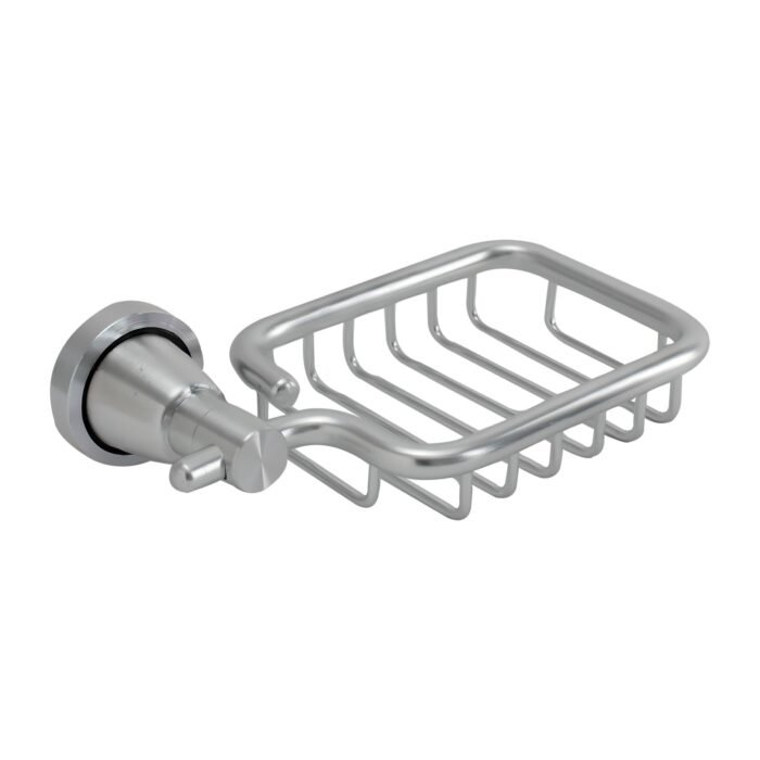 Jabonera en Aluminio Base Redonda
