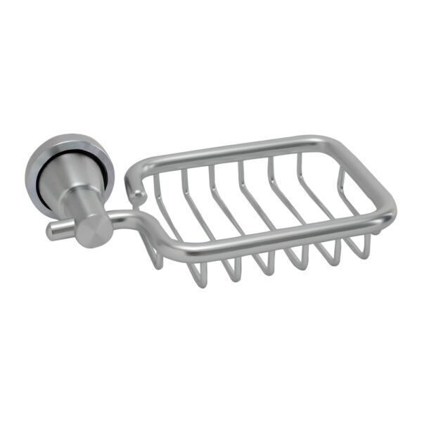 Jabonera en Aluminio Base Redonda