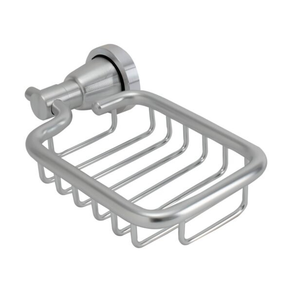 Jabonera en Aluminio Base Redonda