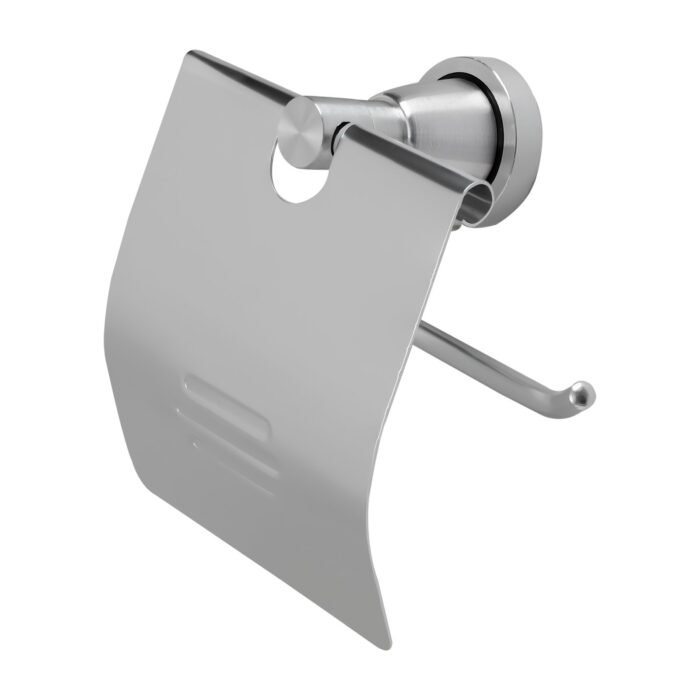 Porta Rollo en Aluminio Base Redonda