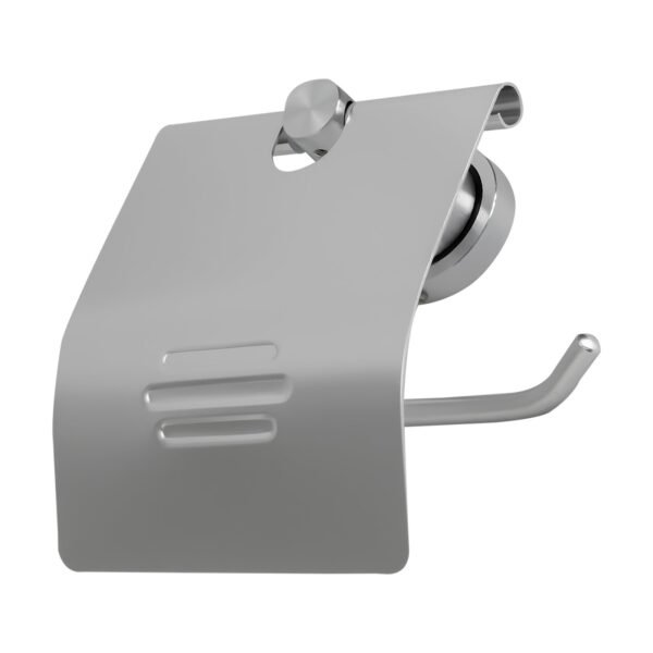 Porta Rollo en Aluminio Base Redonda