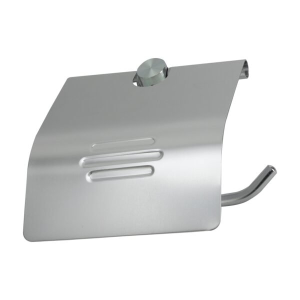 Porta Rollo en Aluminio Base Redonda