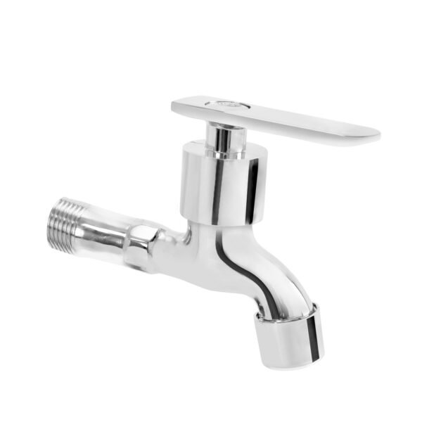 Llave para Lavadero Cromada Manija Tipo Palanca Ref. Yw045