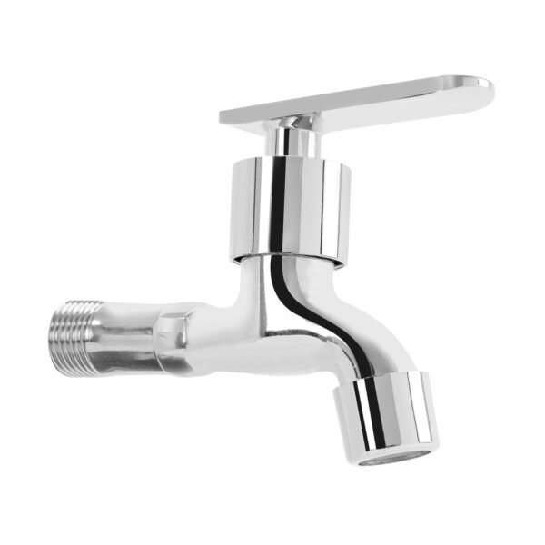 Llave para Lavadero Cromada Manija Tipo Palanca Ref. Yw045