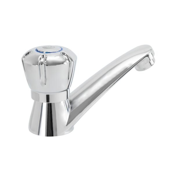 Llave Lavamanos Cromada Manija Tipo Pomo Ref. Yw049