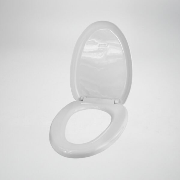 Asiento Sanitario Alongado de Caida Lenta Blanco