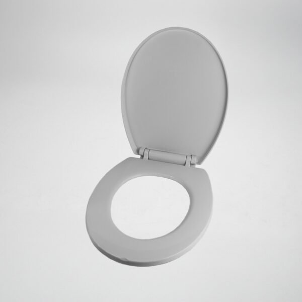 Asiento Sanitario Redondo de Caida Lenta Blanco