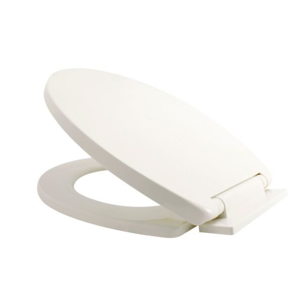 YW065-02_2 Asiento Sanitario Redondo de Caida Lenta Biege