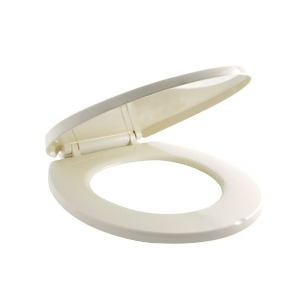 YW065-02_3 Asiento Sanitario Redondo de Caida Lenta Biege