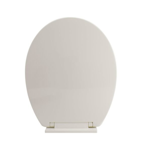 YW065-02_5 Asiento Sanitario Redondo de Caida Lenta Biege