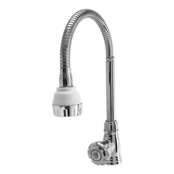 Llave Sencilla Lavaplatos Meson con Economizador Cuerpo en ABS Manija Tipo Pomo