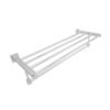 YW139_1-1.jpg Toallero Triple Barra de 60 CM Base Cuadrada en Aluminio