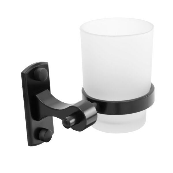 PORTAVASO BASE RECTANGULAR EN ALUMINIO COLOR NEGRO