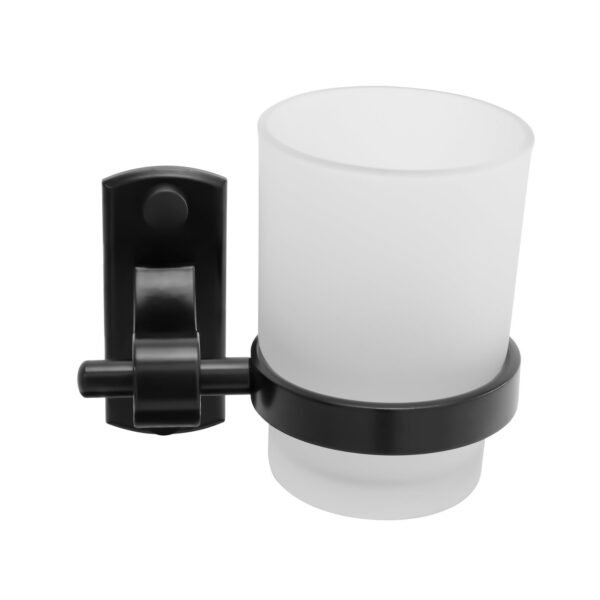 PORTAVASO BASE RECTANGULAR EN ALUMINIO COLOR NEGRO