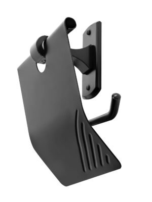 YW146-07_1-1.jpg Porta Rollo Base Rectangular en Aluminio Color Negro