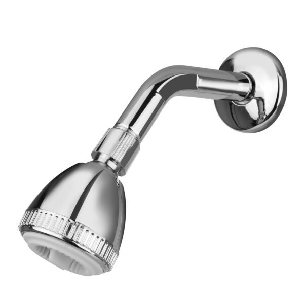 YW263_5 SET DUCHA PLASTICA TUBO CURVO 6CM