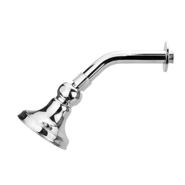 Set Ducha Plastica Tubo Curvo 9cm