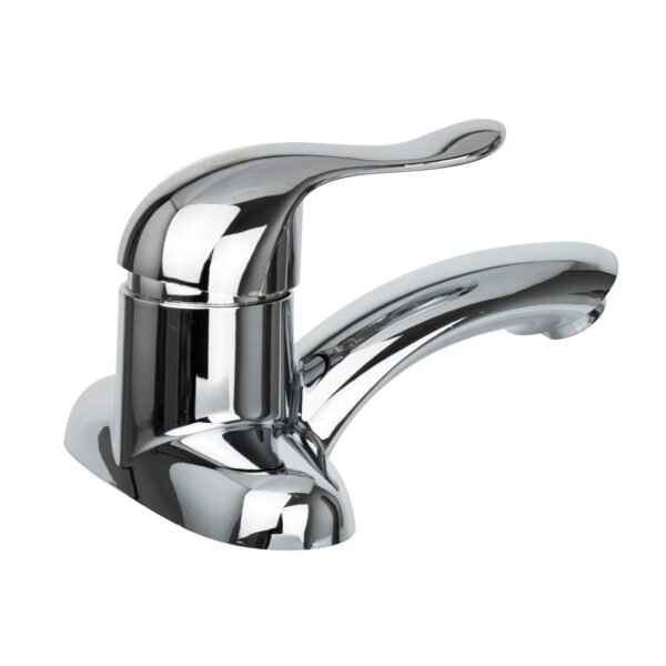 YW269_2-1.jpg Mezclador Monocontrol Lavamanos 4 Cuerpo en ABS Manija Tipo Palanca