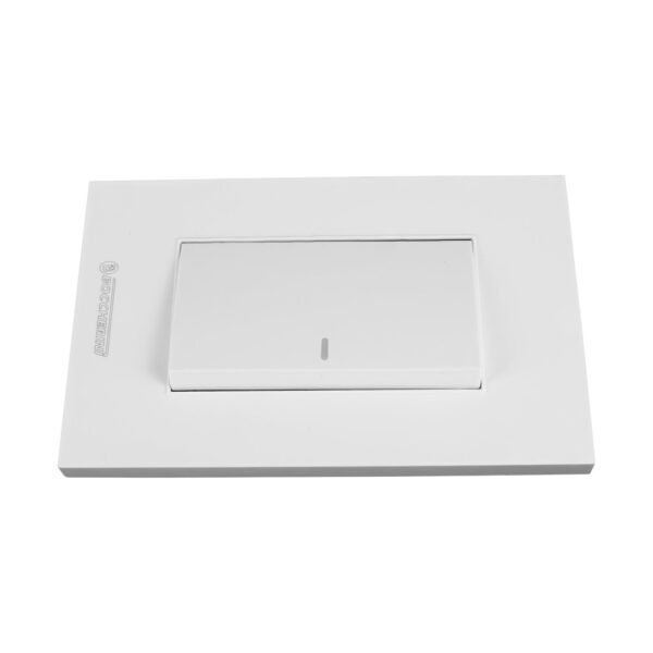 YW292_2 INTERRUPTOR SENCILLO CONMUTABLE 10A 110V-250V COLOR BLANCO