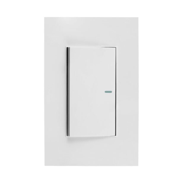 YW292_3 INTERRUPTOR SENCILLO CONMUTABLE 10A 110V-250V COLOR BLANCO