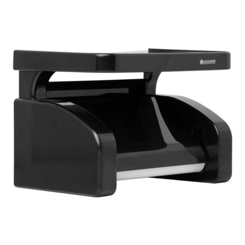 YW325-07_1-1.jpg Porta Rollo Base Rectangular en Aluminio Color Negro