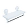 Repisa Organizadora-toallero de Barra Ventosa