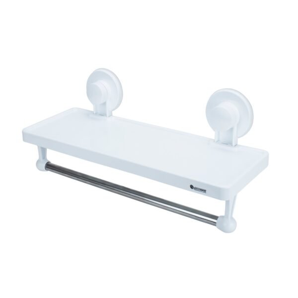Repisa Organizadora-toallero de Barra Ventosa