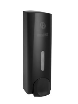 YW346_1-1.jpg Dispensador Jabon Liquido Negro Capacidad 310ml