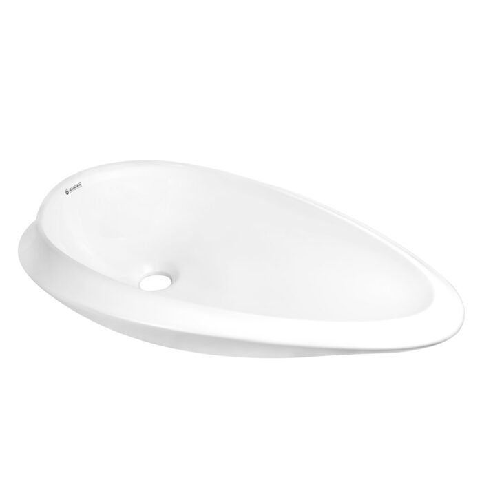 Lavamanos Ovalado Blanco 61cmx36cmx14cm