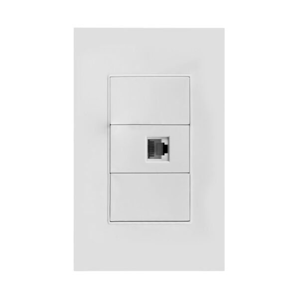 SALIDA TELEFONICA COLOR BLANCO