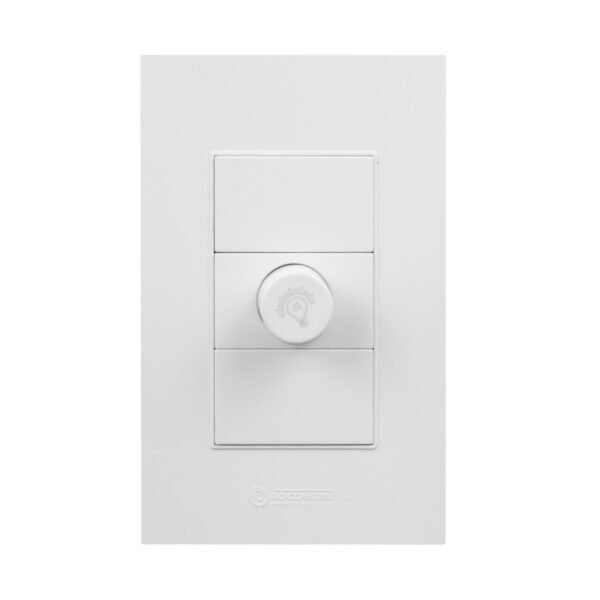 DIMMER SENCILLO 100W  110-250V COLOR BLANCO