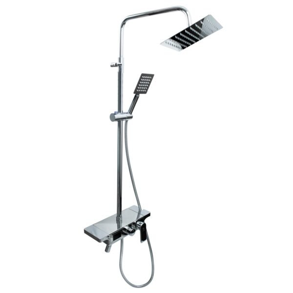 Set Barra Ducha Cromado