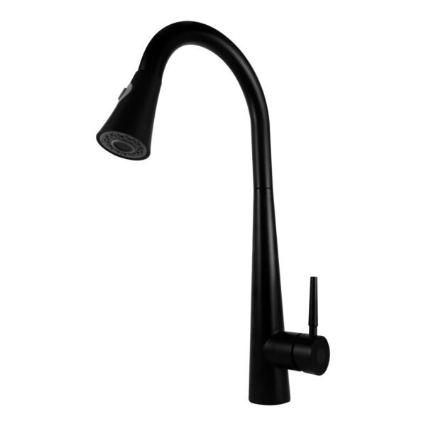 Mezclador Lavaplatos Extraible en Acero Inoxidable # 304 Incluye Mangueras Color Negro