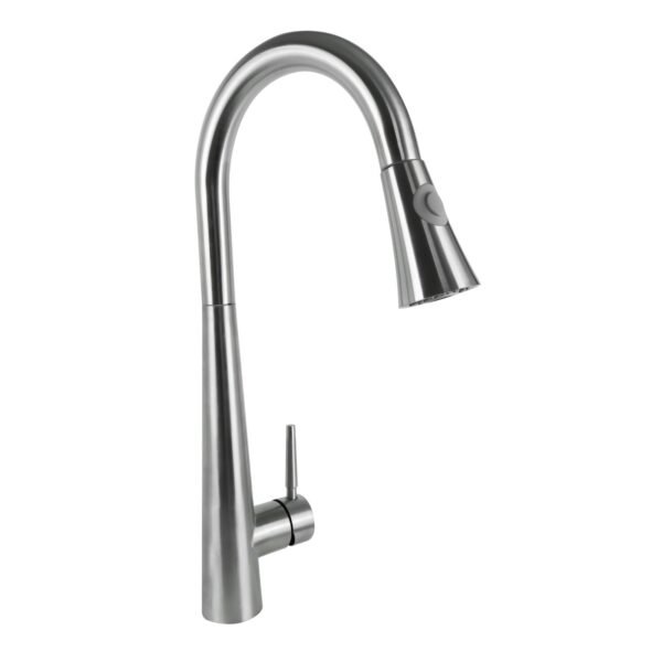 Mezclador Lavaplatos Extraible en Acero Inoxidable # 304 Incluye Mangueras Cromado