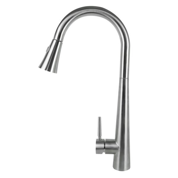 Mezclador Lavaplatos Extraible en Acero Inoxidable # 304 Incluye Mangueras Cromado