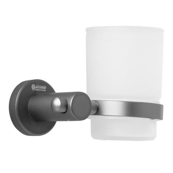 Porta Vaso en Aluminio Gris