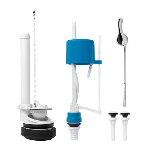 YW585_1-1.jpg Kit Valvula de Entrada y Salida para Sanitario de Dos Piezas Manija Tipo Palanca (yw391+yw066)