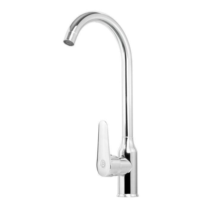 Mezclador Lavaplatos en Acero Inoxidable # 201 Cromado Manija en Zinc · Ref YW600