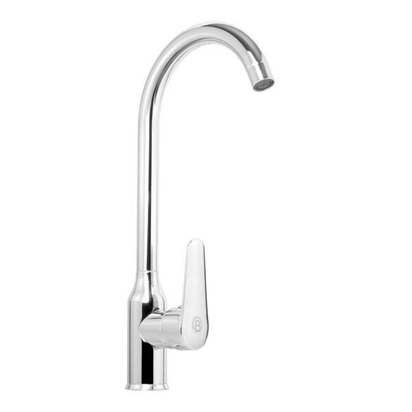 Mezclador Lavaplatos en Acero Inoxidable # 201 Cromado Manija en Zinc