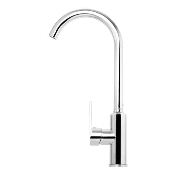 MEZCLADOR LAVAPLATOS EN ACERO INOXIDABLE # 201 CROMADO MANIJA EN ZINC