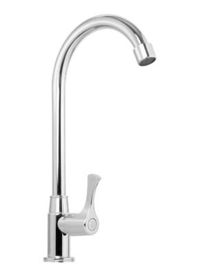 Llave Sencilla Lavaplatos Meson con Economizador Cuerpo en ABS Manija Tipo Pomo