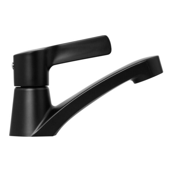 Llave Sencilla Lavamanos en ABS Color Negro