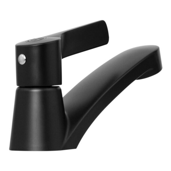 Llave Sencilla Lavamanos en ABS Color Negro